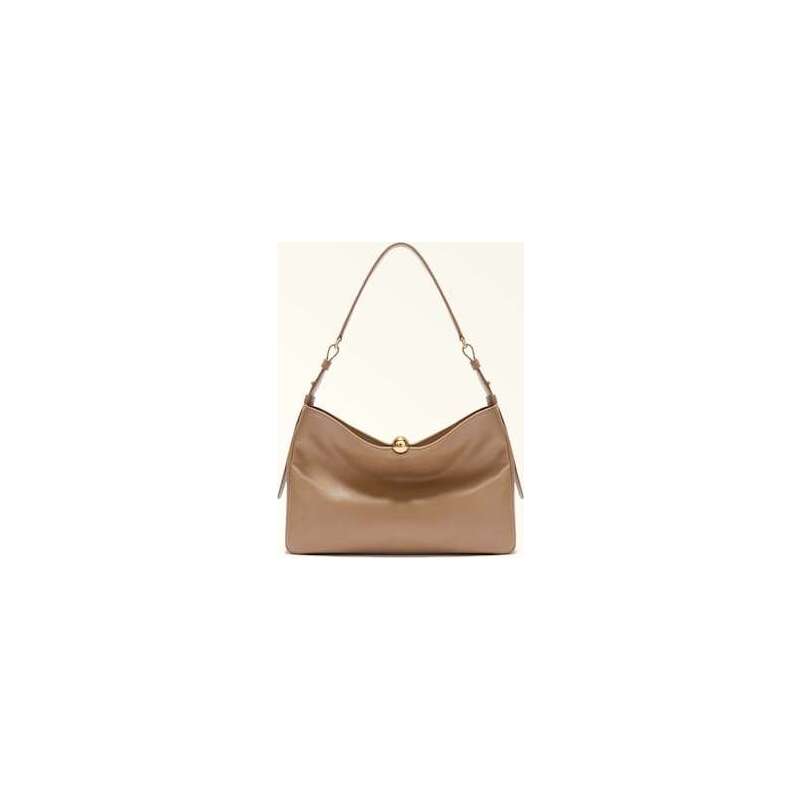 Shoulder Bag L TOFFEE Furla Sfera Soft | Furla IT