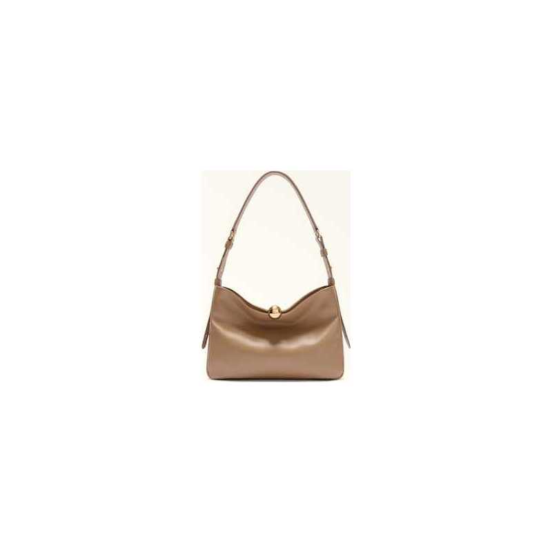 Shoulder Bag M TOFFEE Furla Sfera Soft | Furla IT