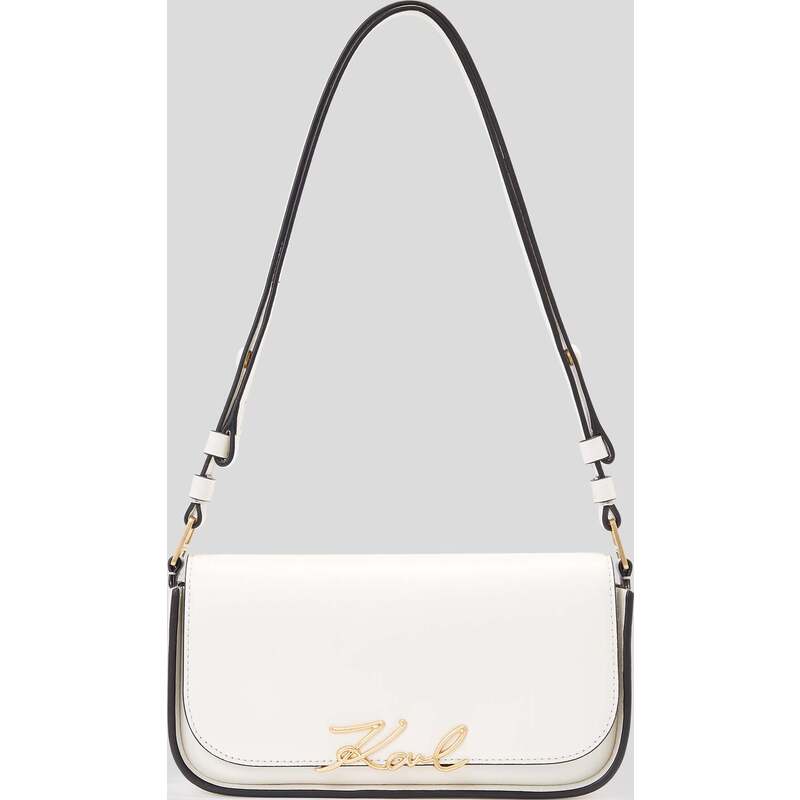 K/SIGNATURE TWO-WAY CROSSBODY BAG
