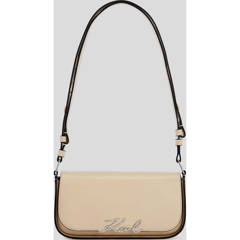 K/SIGNATURE TWO-WAY CROSSBODY BAG