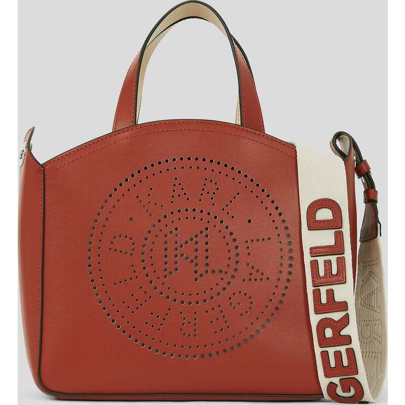 K/CIRCLE PERFORATED SMALL TOTE BAG