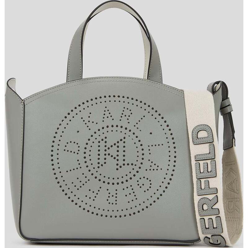 K/CIRCLE PERFORATED SMALL TOTE BAG
