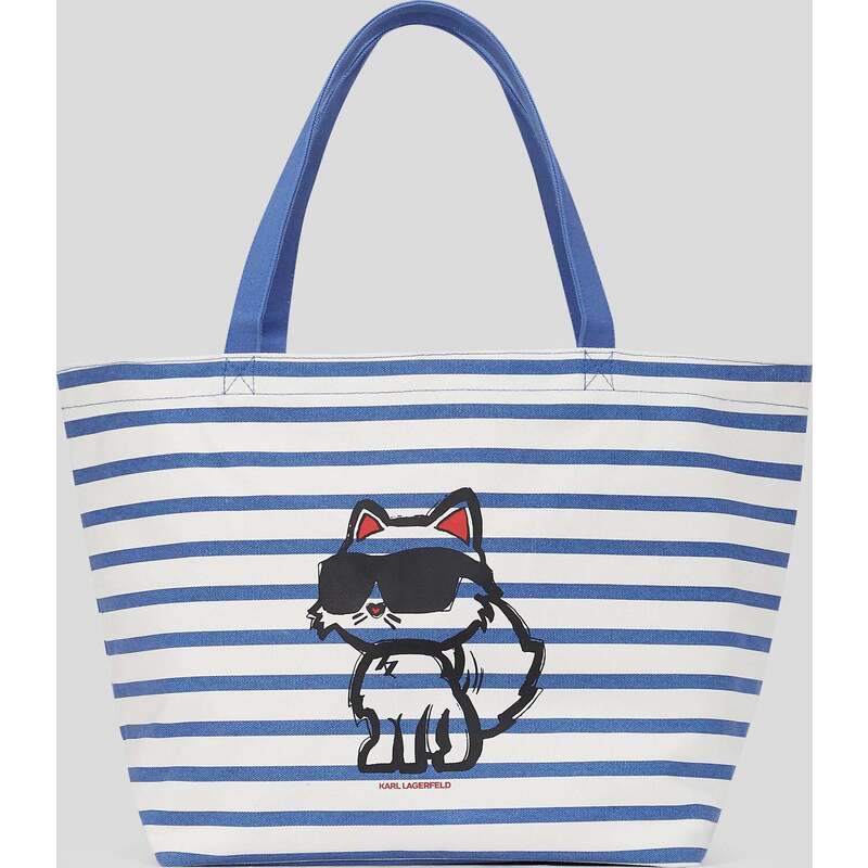 IKON CHOUPETTE STRIPED SHOPPER