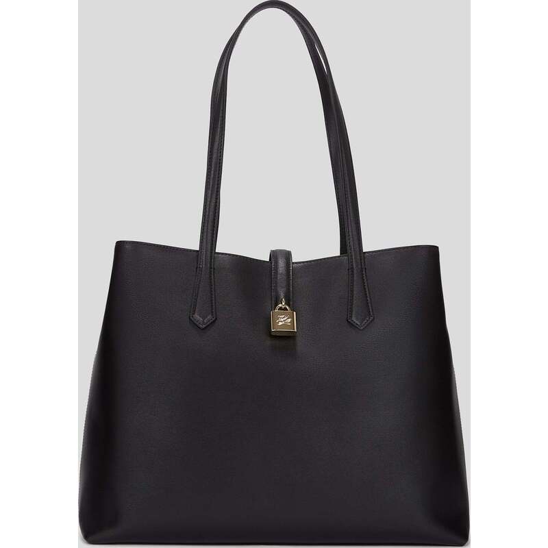 K/AUTOGRAPH PADLOCK MEDIUM TOTE BAG