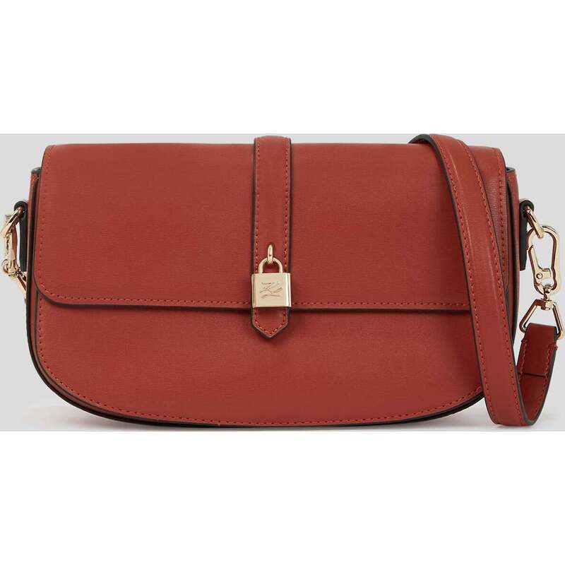 K/AUTOGRAPH PADLOCK SHOULDER BAG