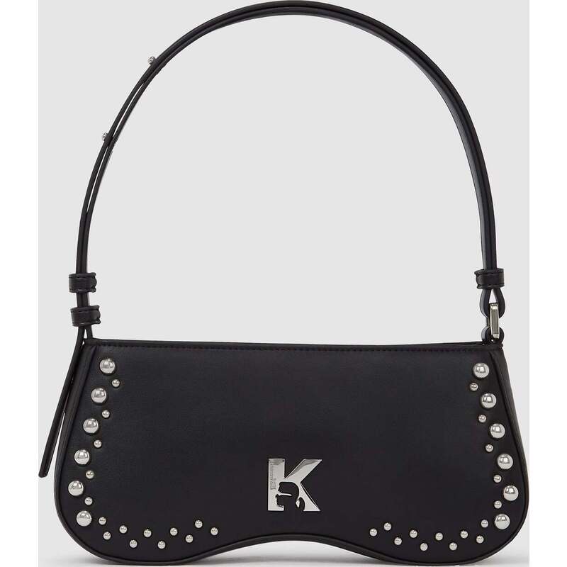 Sunglasses studded shoulder bag