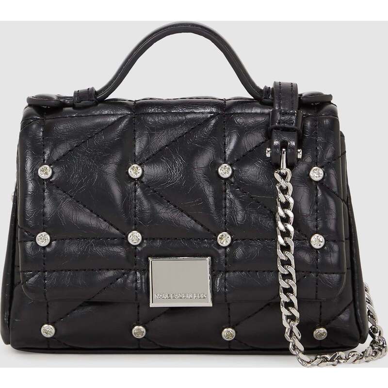 K/Kuilt rhinestone nano bag