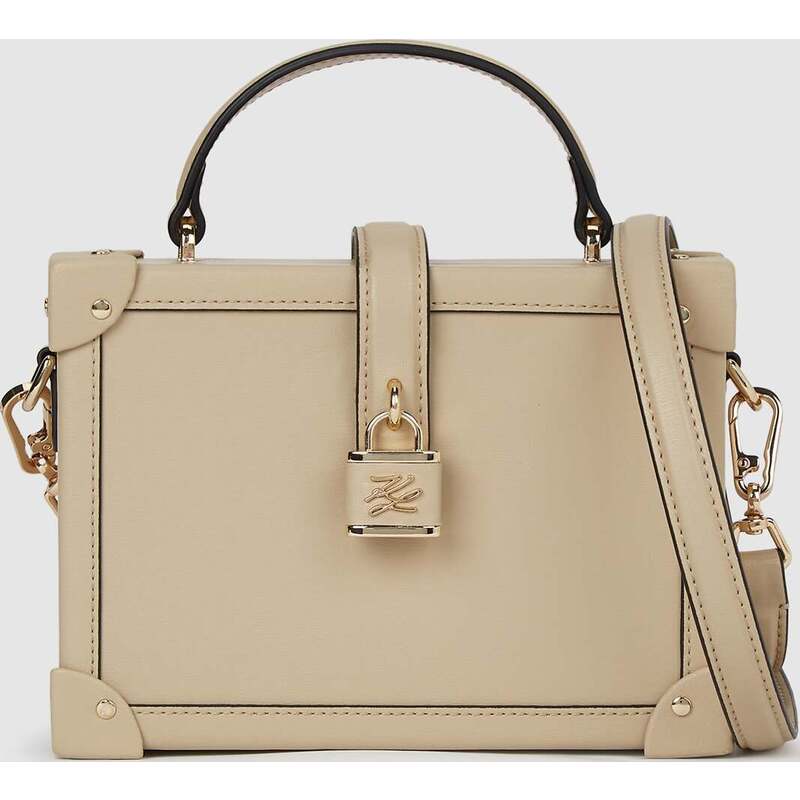 K/Autograph padlock trunk bag