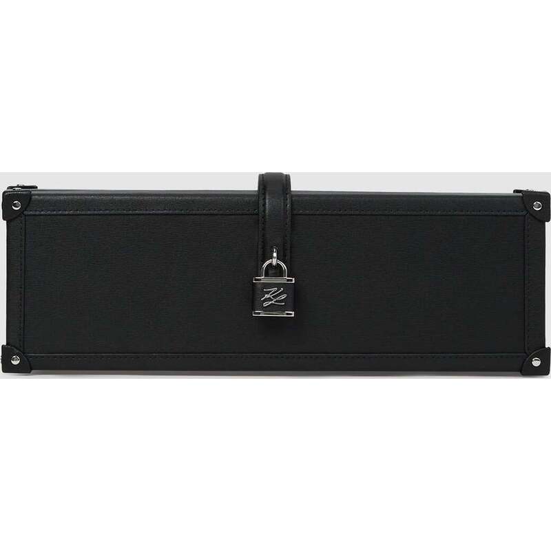 K/Autograph padlock trunk clutch