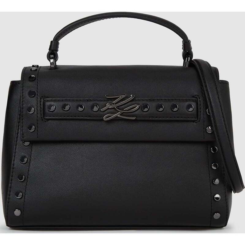 K/Autograph studded top handle bag