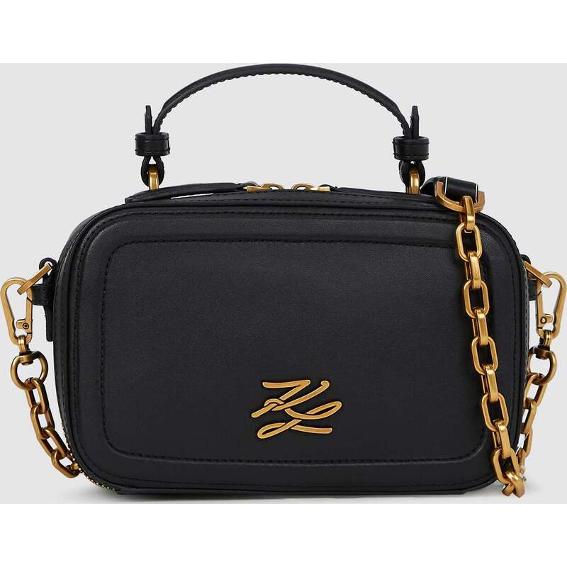 K/Autograph chain top handle bag