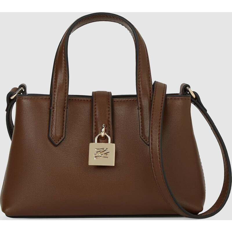 K/Autograph padlock mini shoulder bag