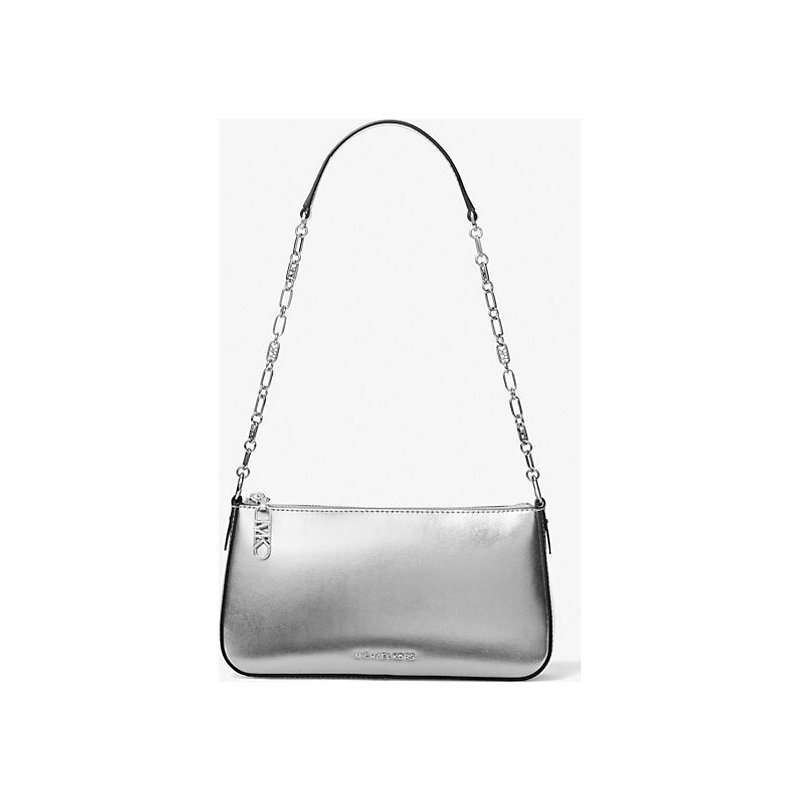 Empire Medium Metallic Leather Pochette