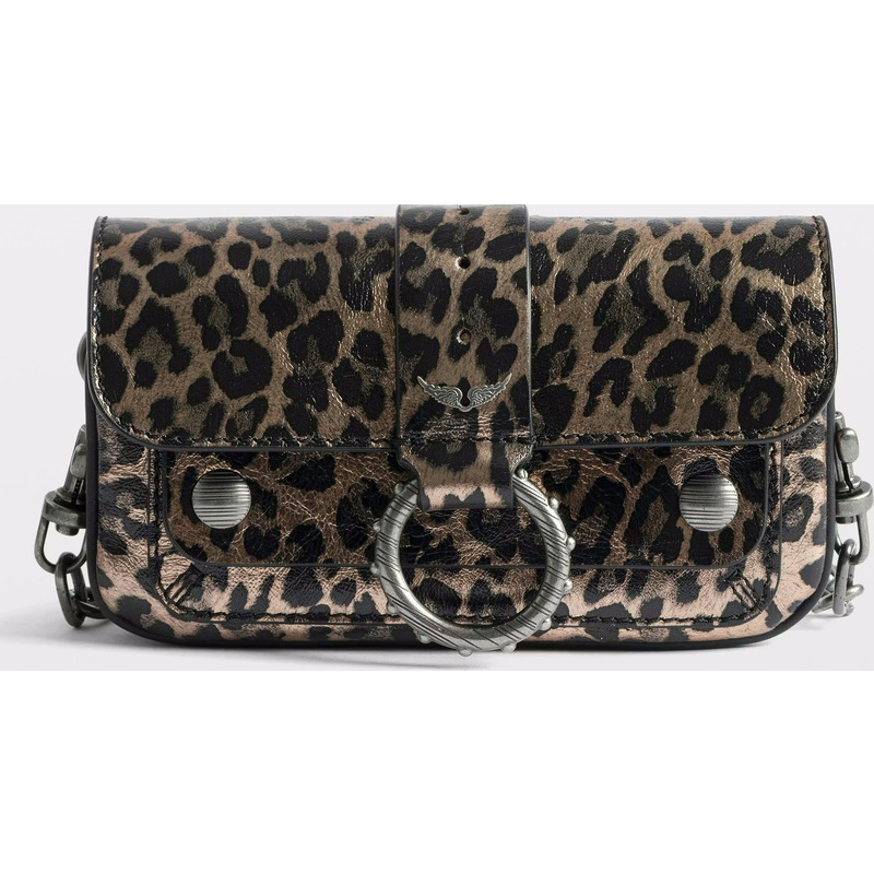 Kate Wallet Metal Leopard Bag