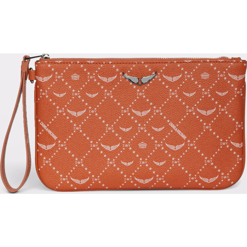 Z Pouch Monogram Clutch