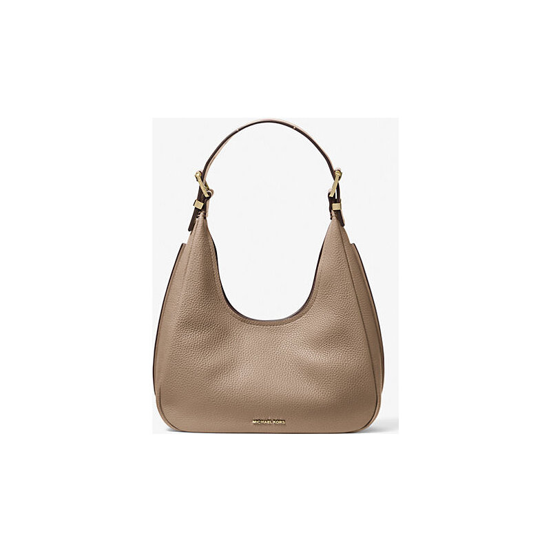 Nolita Small Pebbled Leather Hobo Shoulder Bag