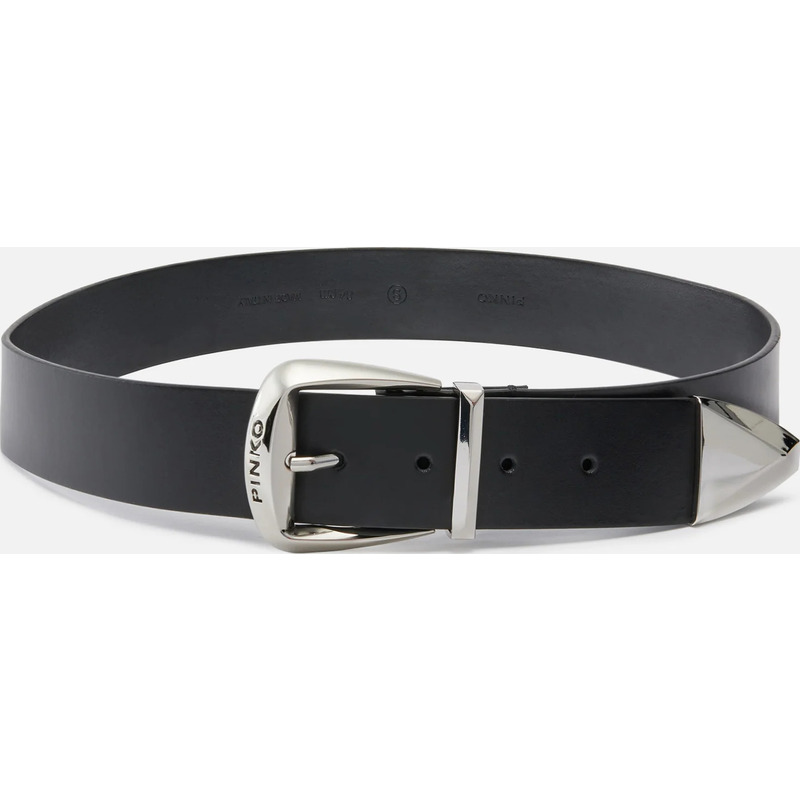 Ceinture en cuir 4 cm