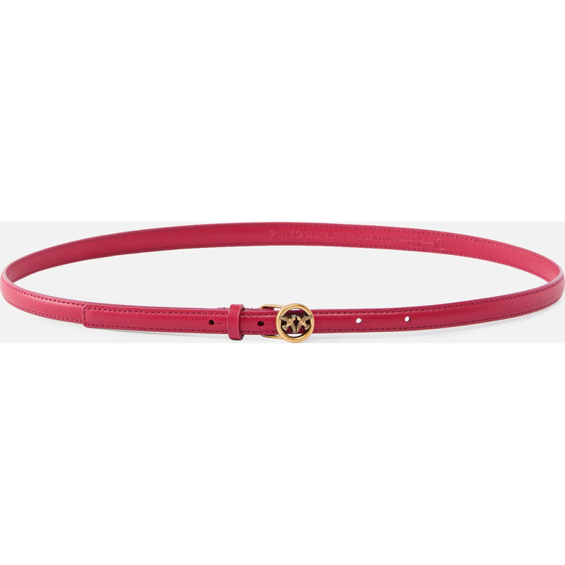 Ceinture fine en cuir 1 cm