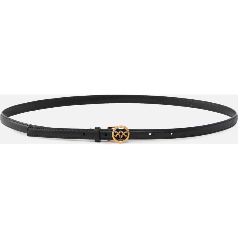 Ceinture fine en cuir 1 cm
