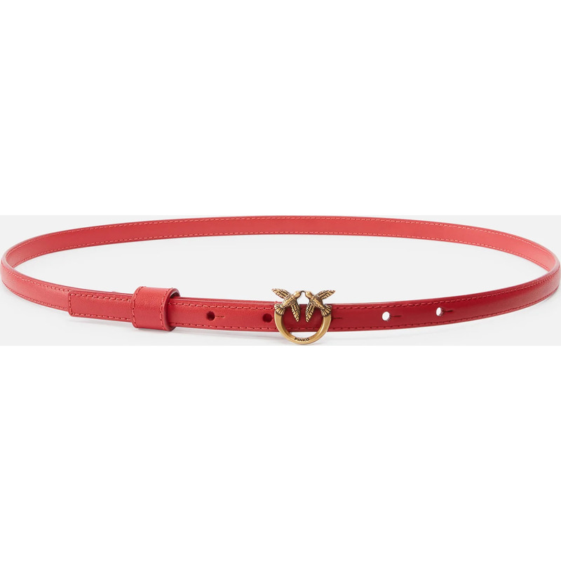 Fine ceinture avec boucle Love Birds 1 cm