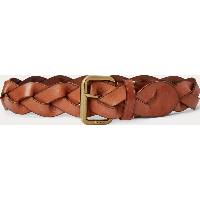 Braided Vachetta Leather Belt